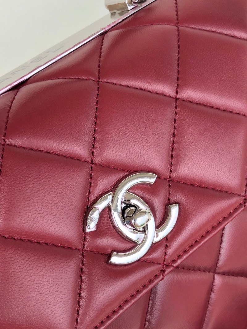 Ch**el top handle bags